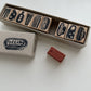 Pottery Rubber Stamp Set