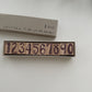 Number Stamp Set / Set I