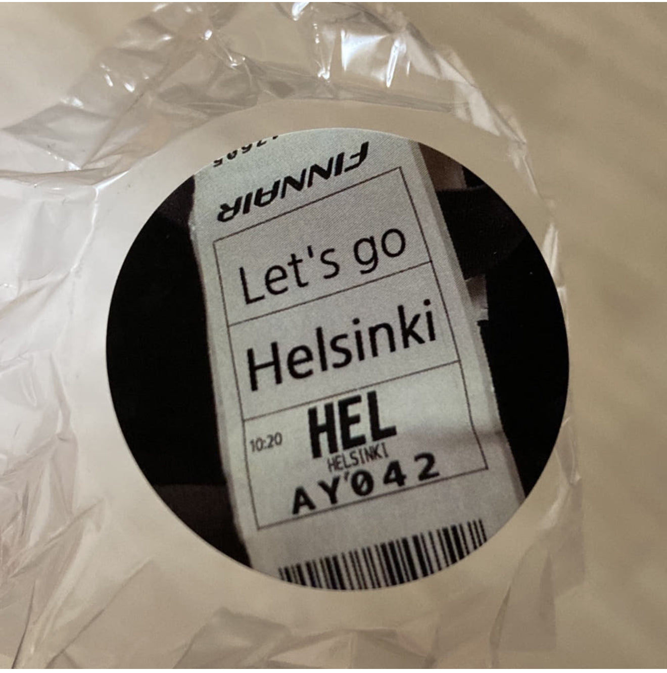 Kmmile Let's Go Helsinki Masking Tape