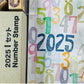 Number Stamp Set / Set I