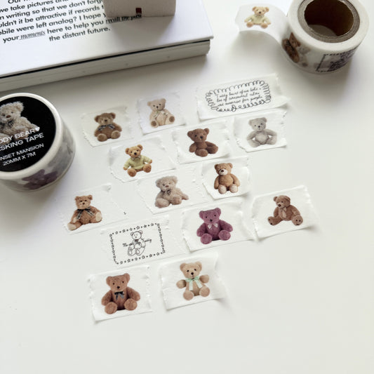 Teddy Bear Masking Tape