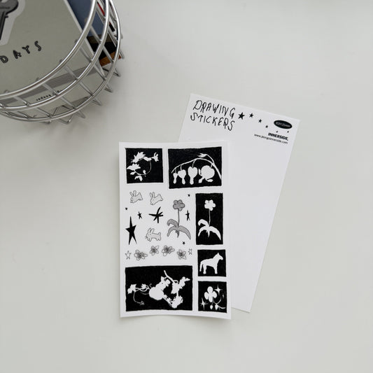 Jeongo Innerside Drawing Sticker | 012