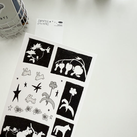 Jeongo Innerside Drawing Sticker | 012