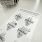 Jeongo Innerside Soft & Fluffy Rabbit Epoxy Sticker