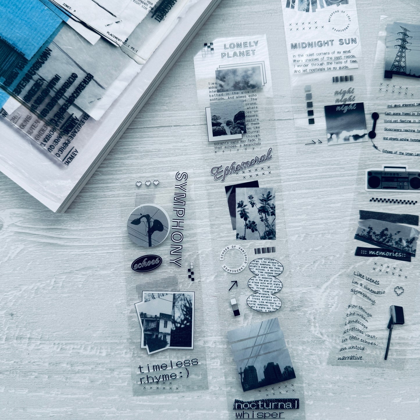 Asteroid B-610 Echo Blue Matte PET Tape