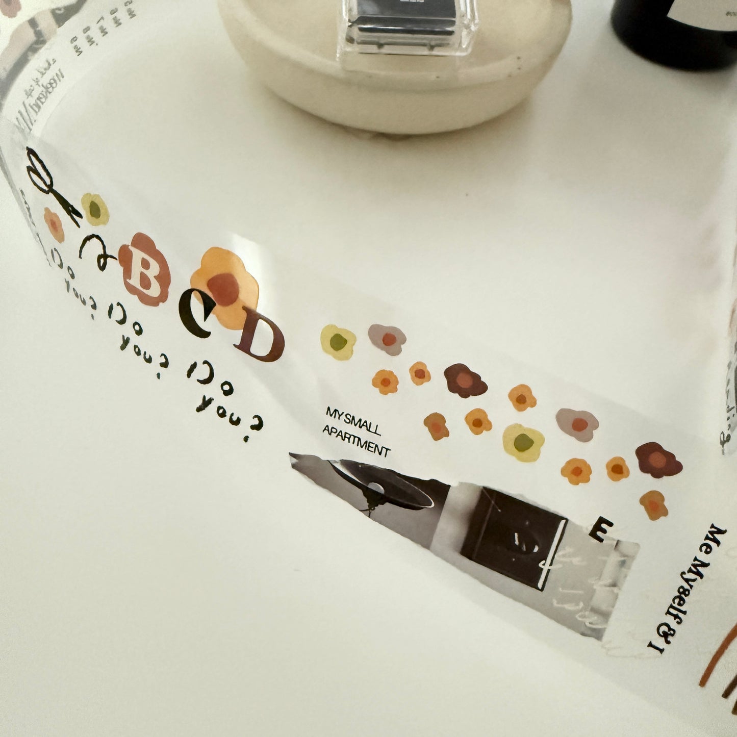 A kind of café NEW Weekend Magazine PET Tape | Revisit ver.