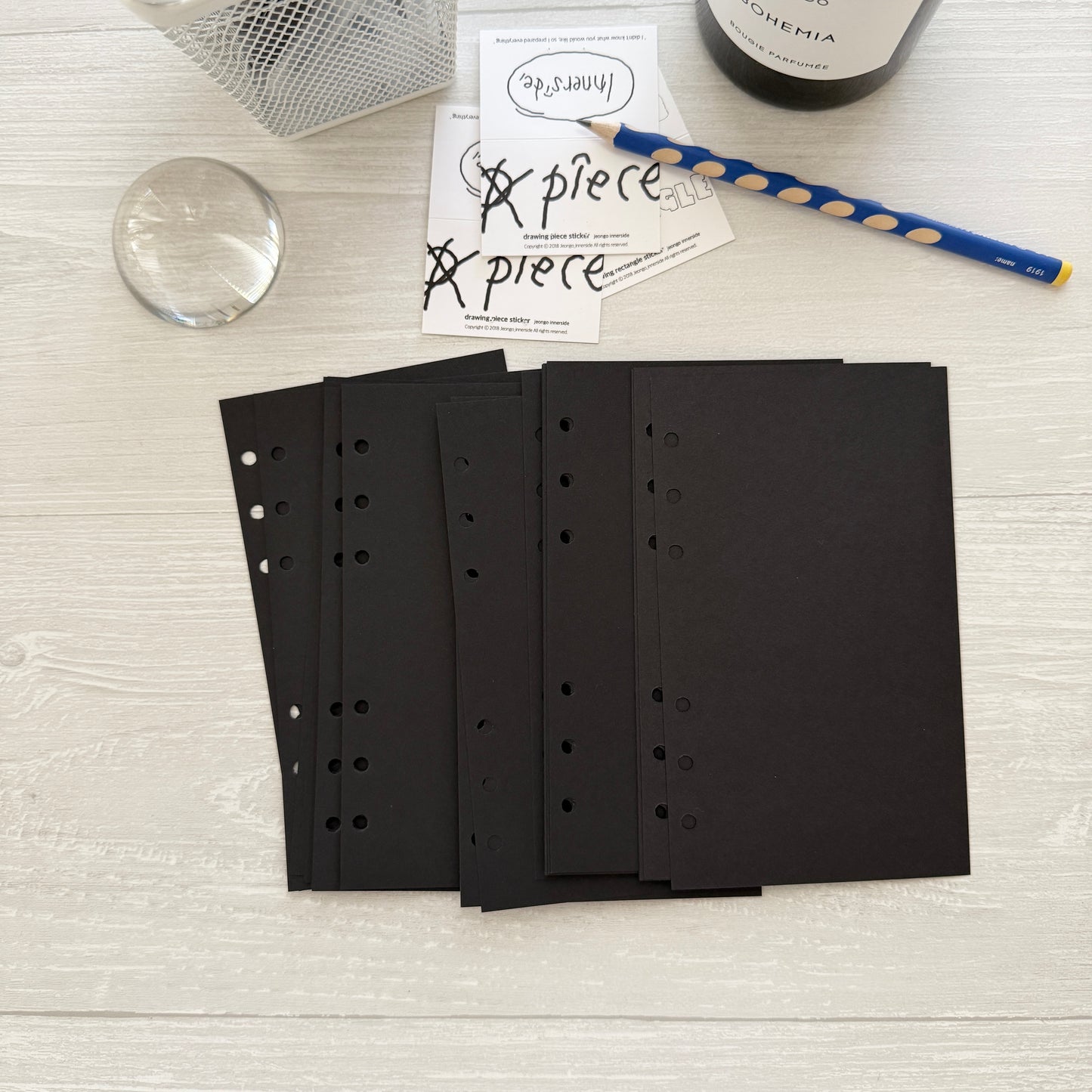 Jeongo Innerside A6 Personal/ Bible Ring Journal Refill / Color