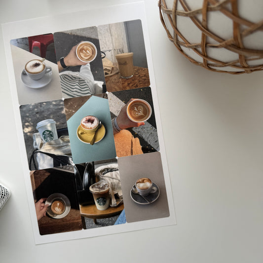 Kmmile Large Coffee Sticker Sheet (3)