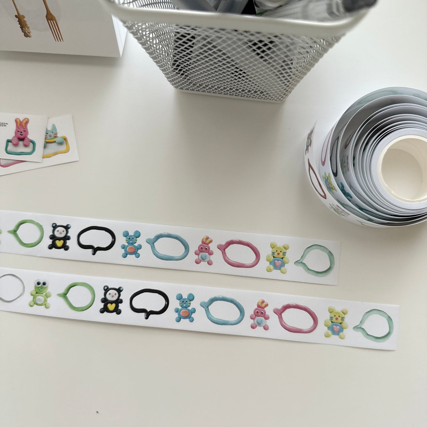 Sosom room Talk! Kiss-cut Sticker Roll