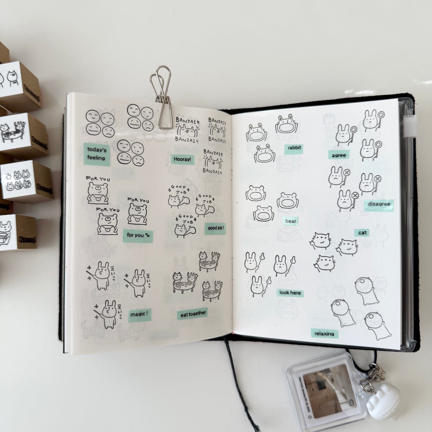 Toranousagi3 Rubber Stamp / Whole Collection