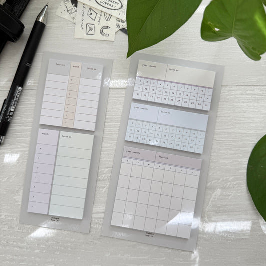 Analogue Keeper Sticky Tracker / 2 Designs