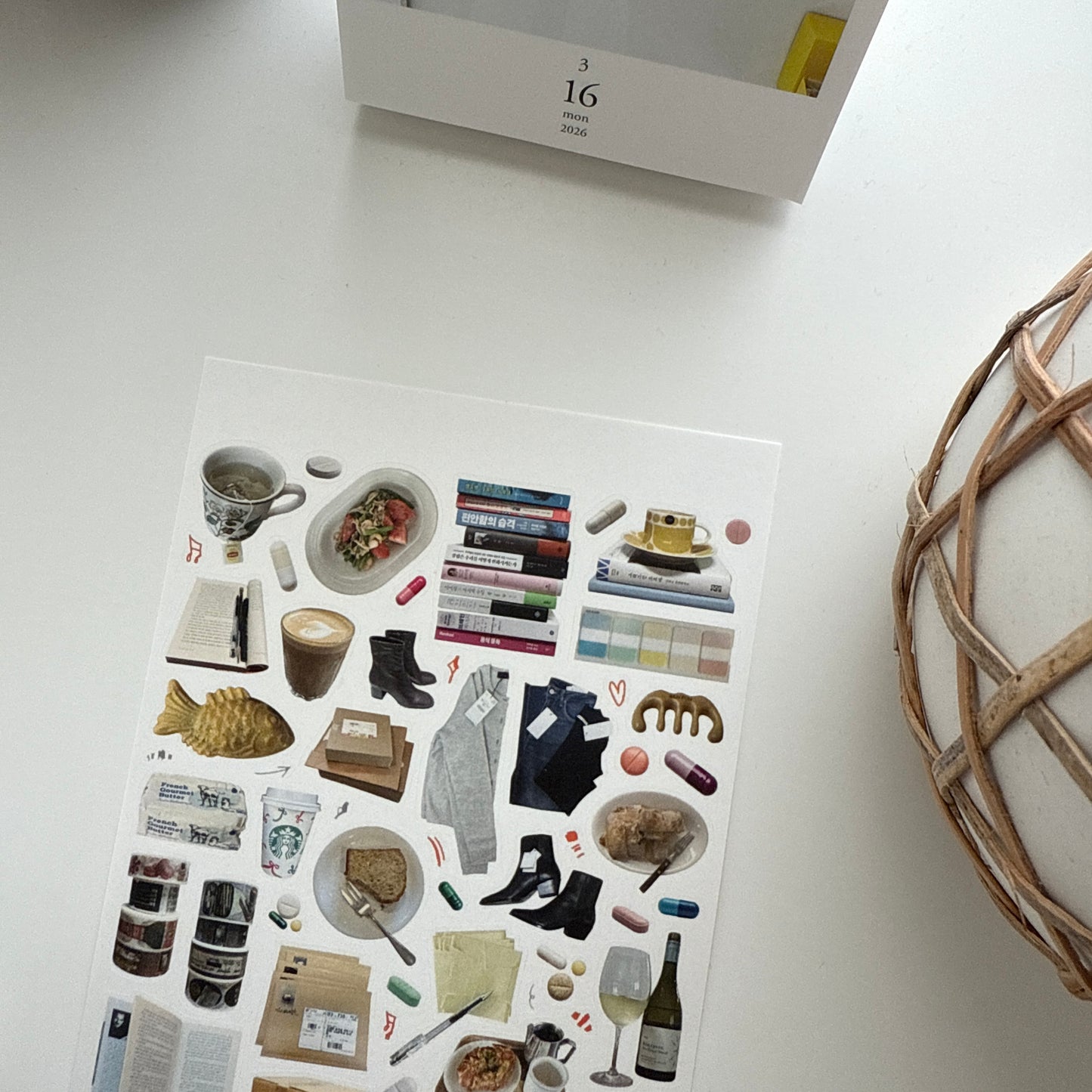 Kmmile Daily Object Sticker (2)