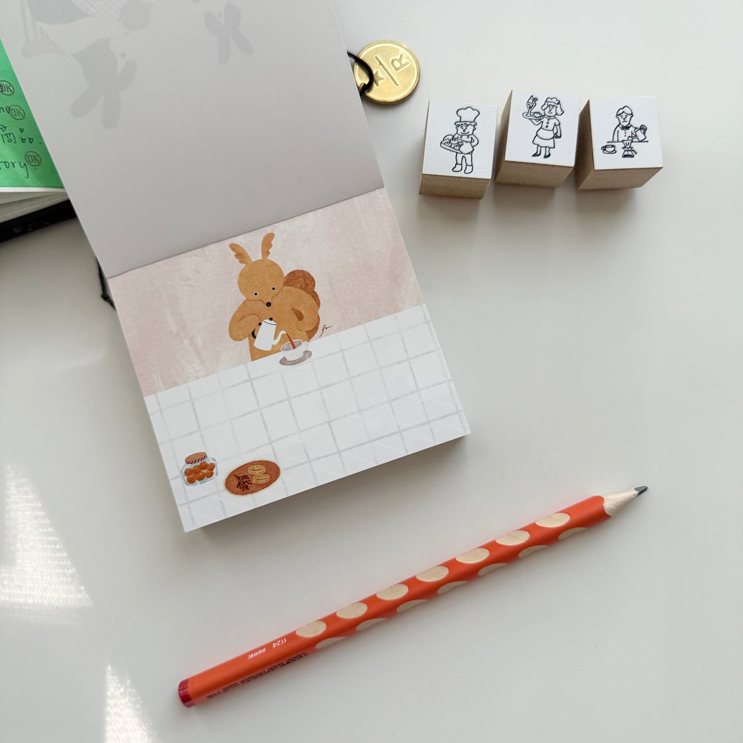 Cozyca Memo Block / Tea Time