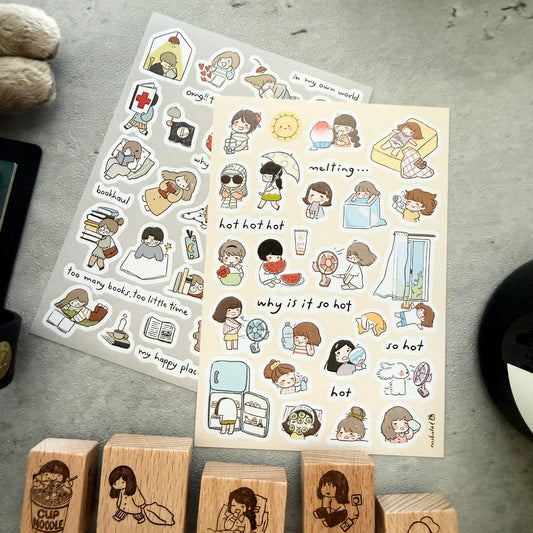 Msbulat 2026 Summer New Sticker / 2 Designs