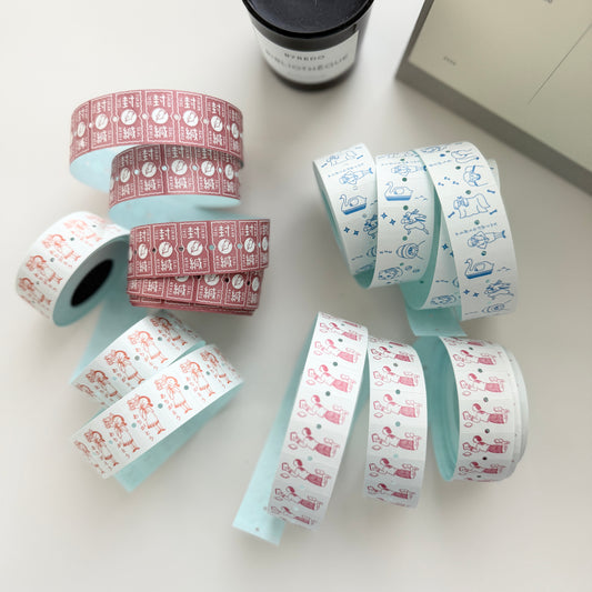 36 Sublo Label Sticker Roll / 4 Designs