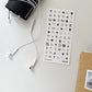Jeongo Innerside Mini Square Drawing Sticker // 2 Options