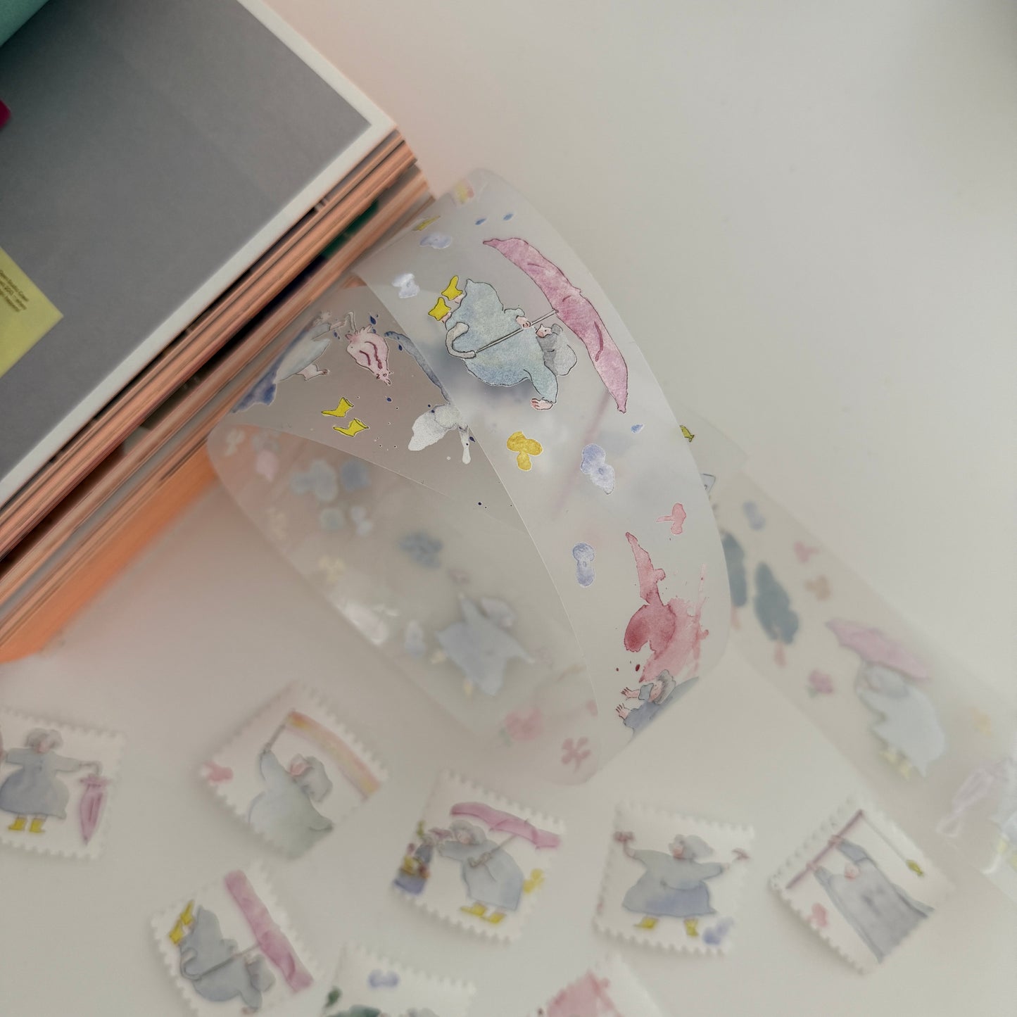 Dodolulu Pitter-patter Tape / Washi or PET