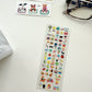 Sosom room Nemonemo Clear PET Sticker Sheet / January
