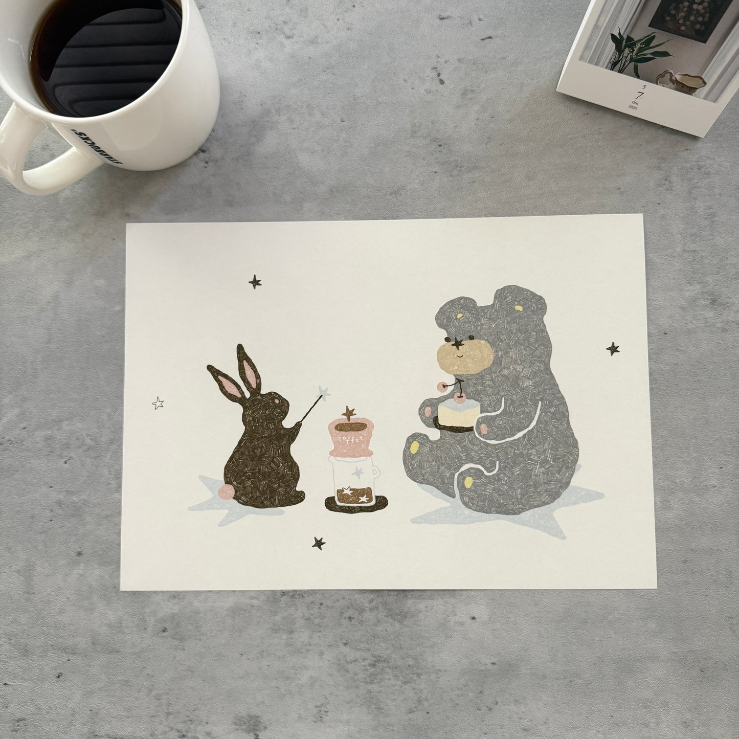 Bighands Moment Series Art Print / Brewing Magic