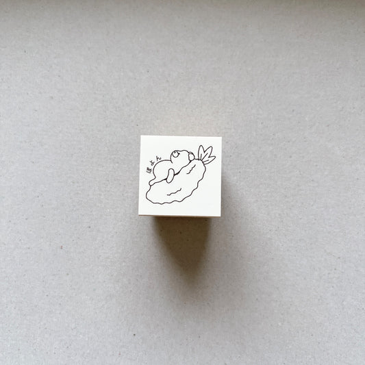 Tomoshop Rubber Stamp Design / Fried Shrimp Bear