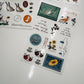 A Kind of Café Taste the Life Postal Transfer Sticker Pack