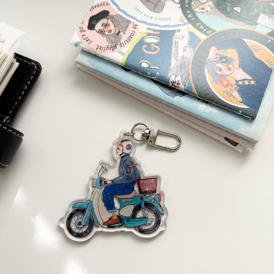 La Dolce Vita Acrylic Journal Charm / 7 Designs