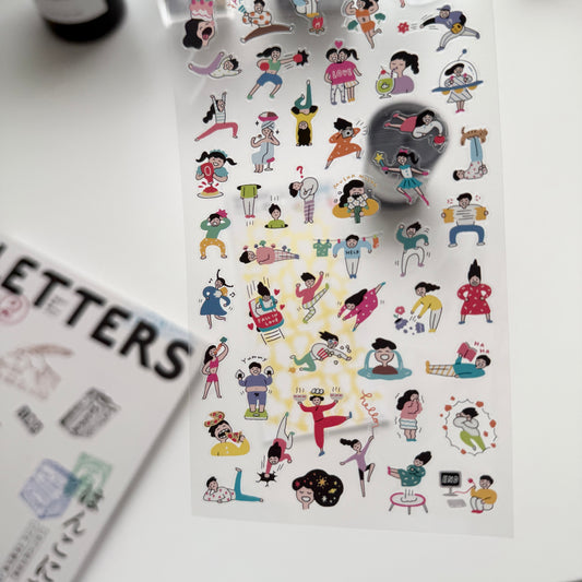 MIND WAVE Ochame Club Sticker | Feeling Good