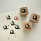 Yoko Kadokawa Apple Rubber Stamp