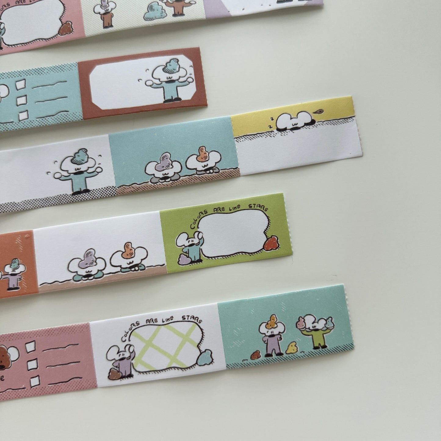 1991w2992 Color Palette Memo Roll