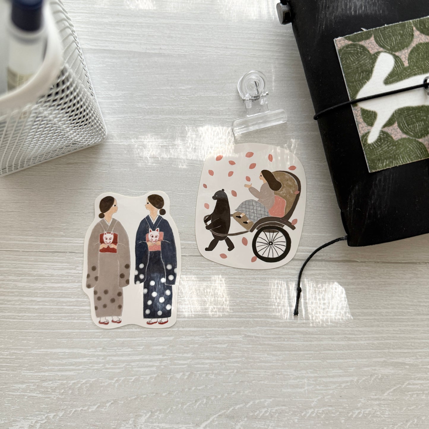 Cozyca Necktie Die-cut Sticker / 2 Designs