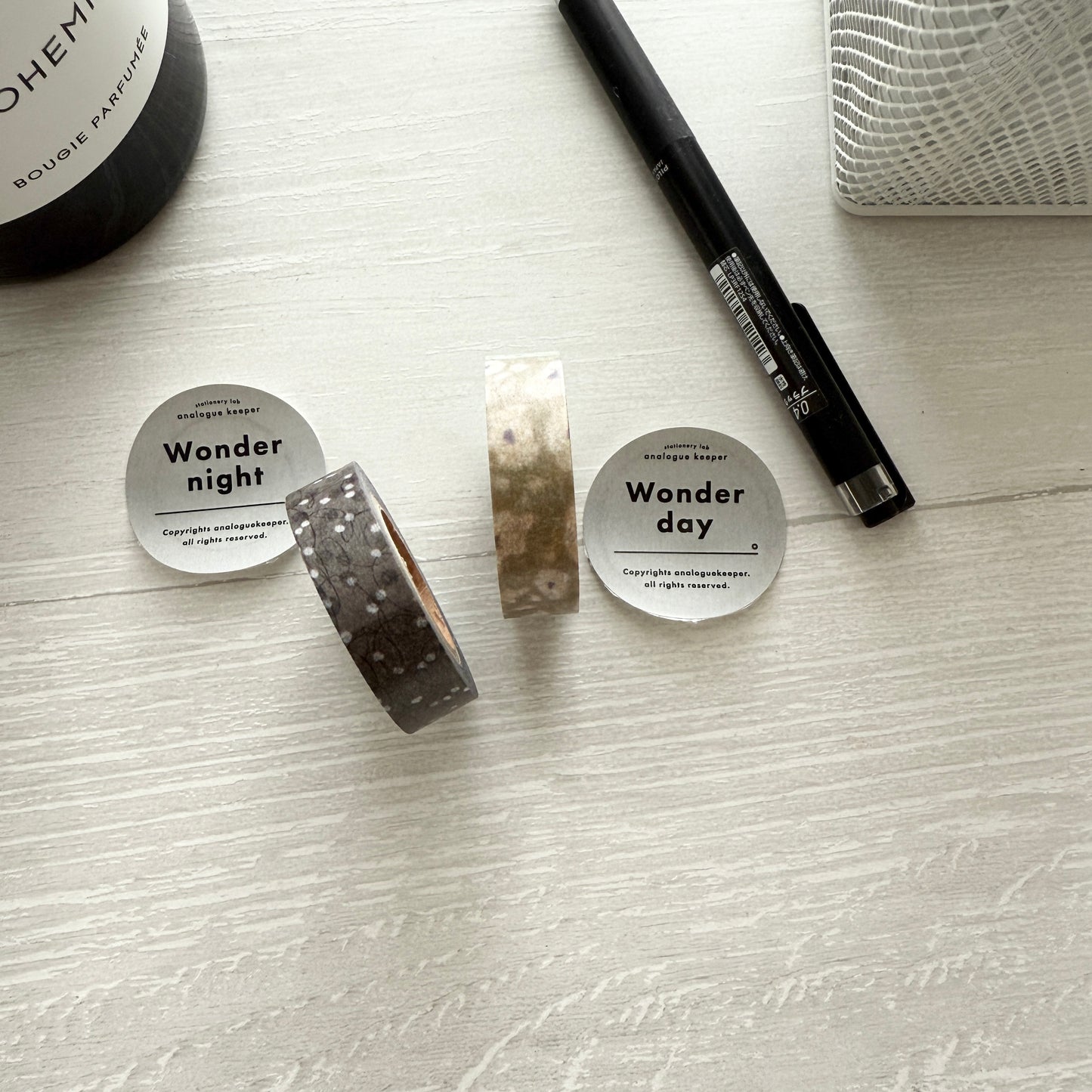 Analogue Keeper Wonder Masking Tape / Day & Night