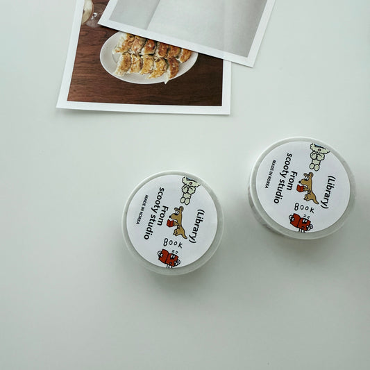 Scooty Studio Library Masking Tape