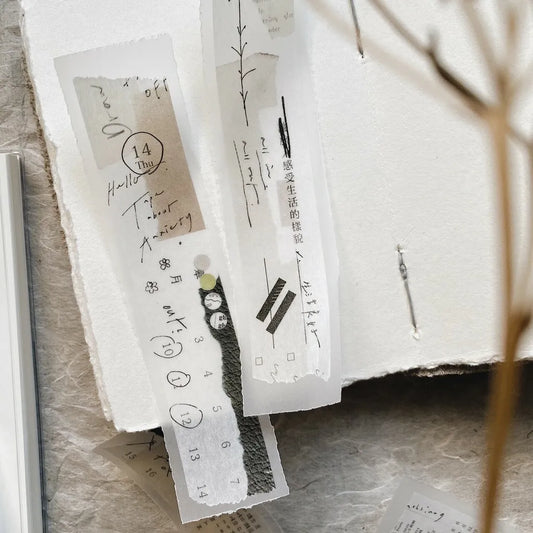 Mr. Eggplants Think Note II. Washi Tape