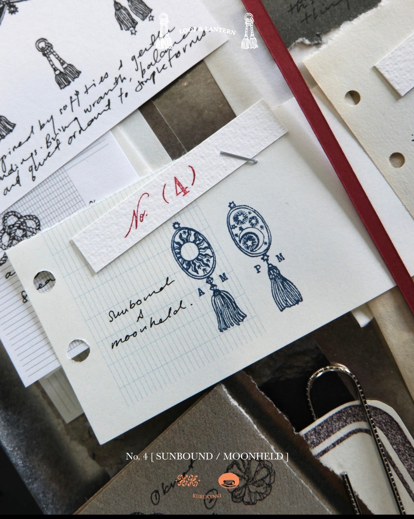 Kurukynki Loop & Lantern Stamp Sets / 5 Options