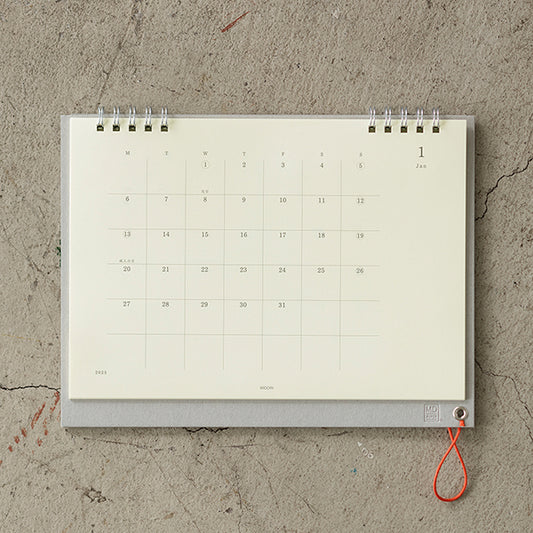 MIDORI 2025 Calendar / Monthly Block + Memo