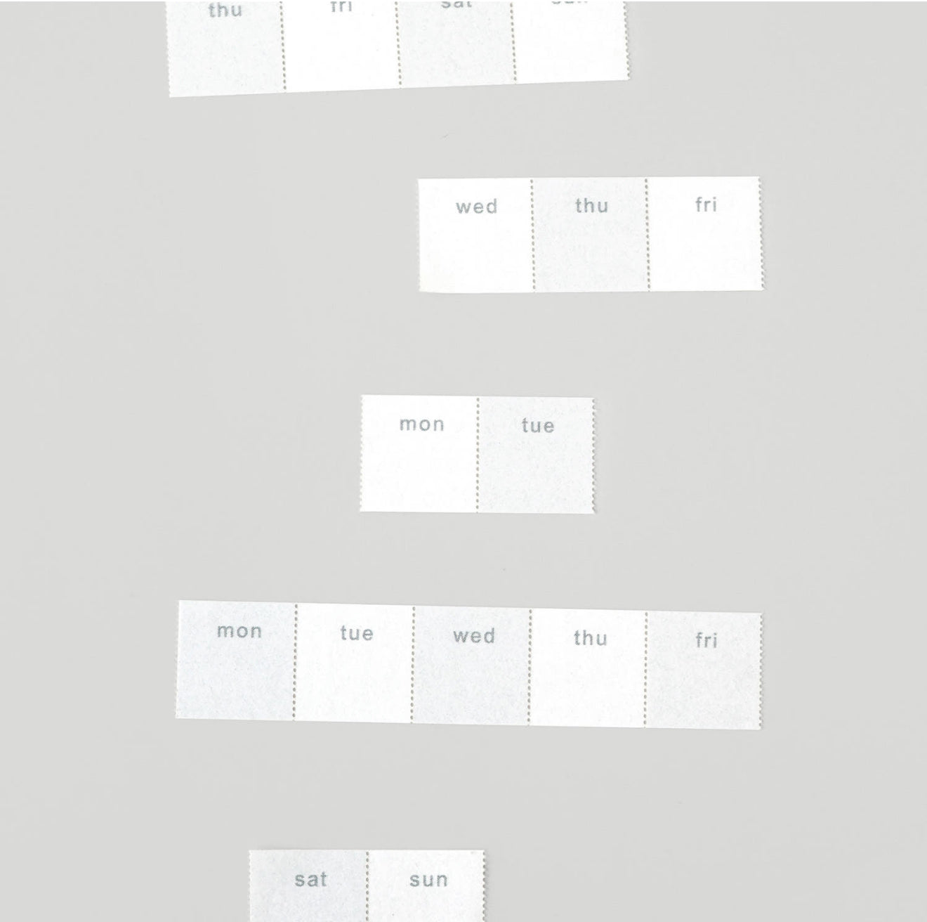 Organize a bit Perforated Sticky Note / 2 Designs