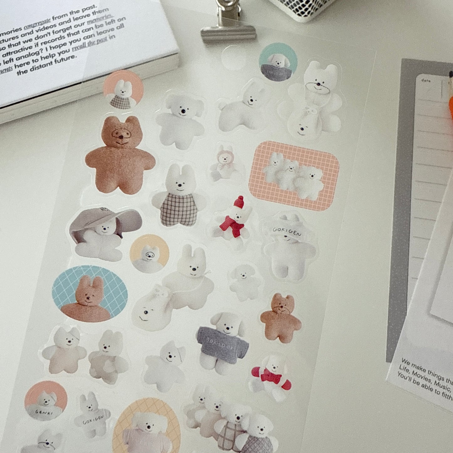Creators Circus Sticker Sheet / Haruchan & Neonmoon