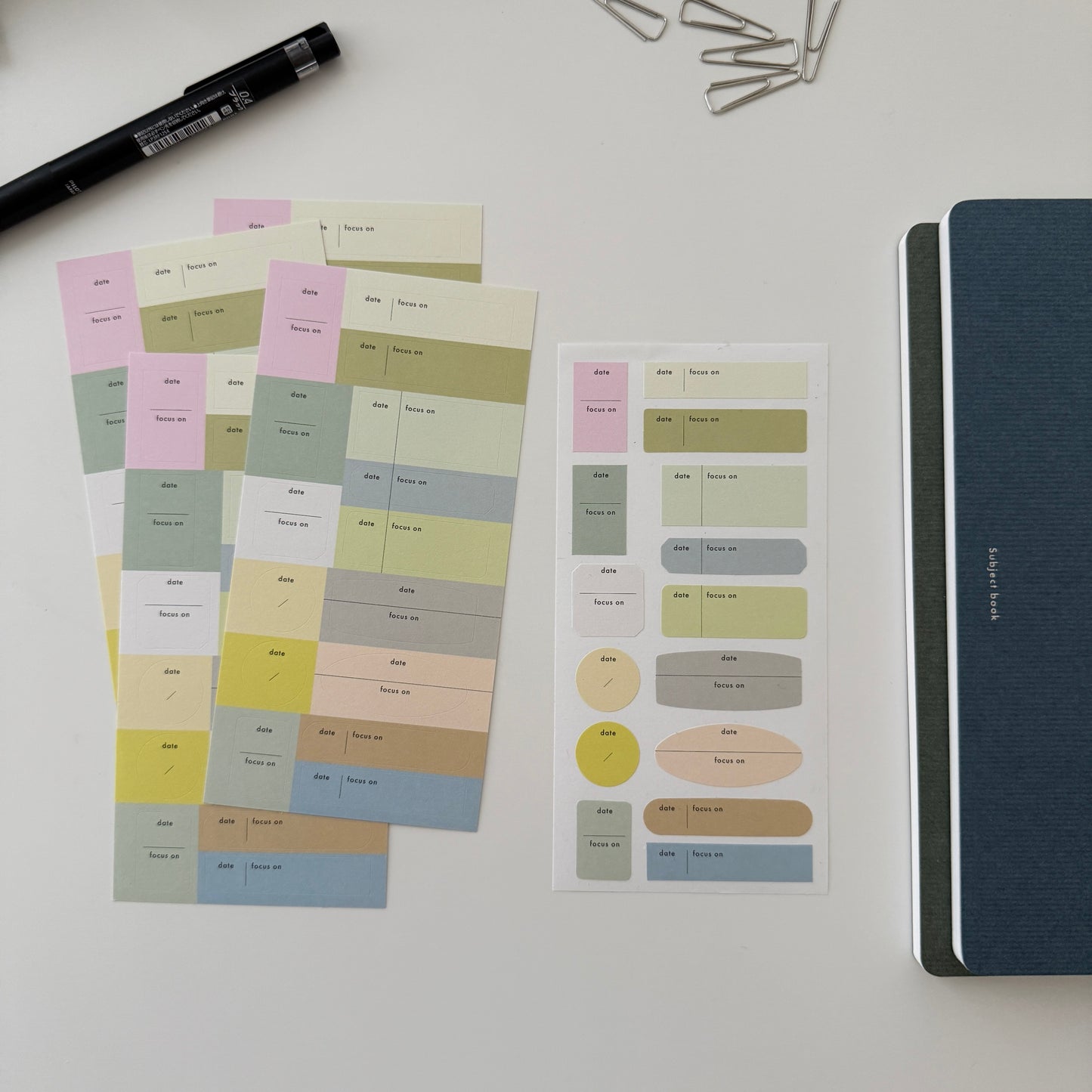 Analogue Keeper 2025 NEW Beginning Sticker Set / 4 Designs