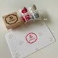 Hankodori Hanko Message Rubber Stamp // 01-05