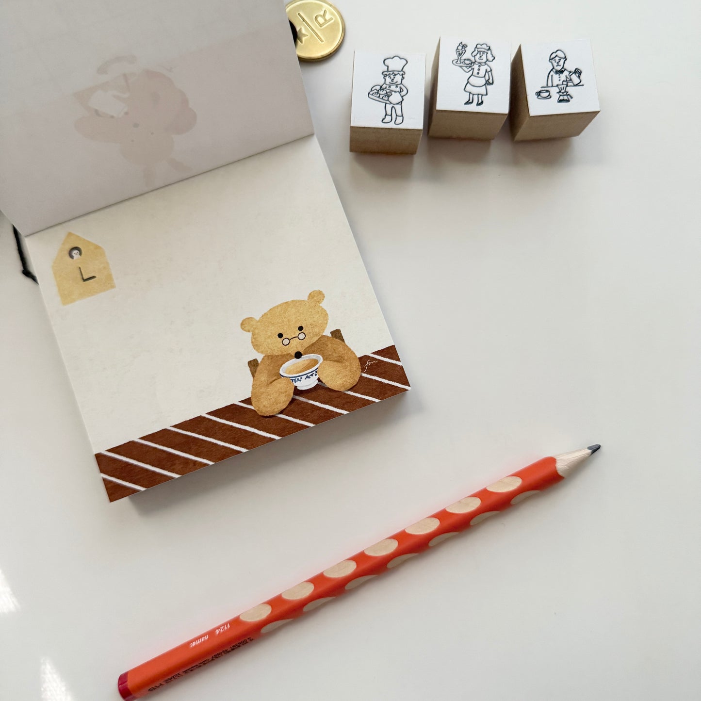 Cozyca Memo Block / Tea Time