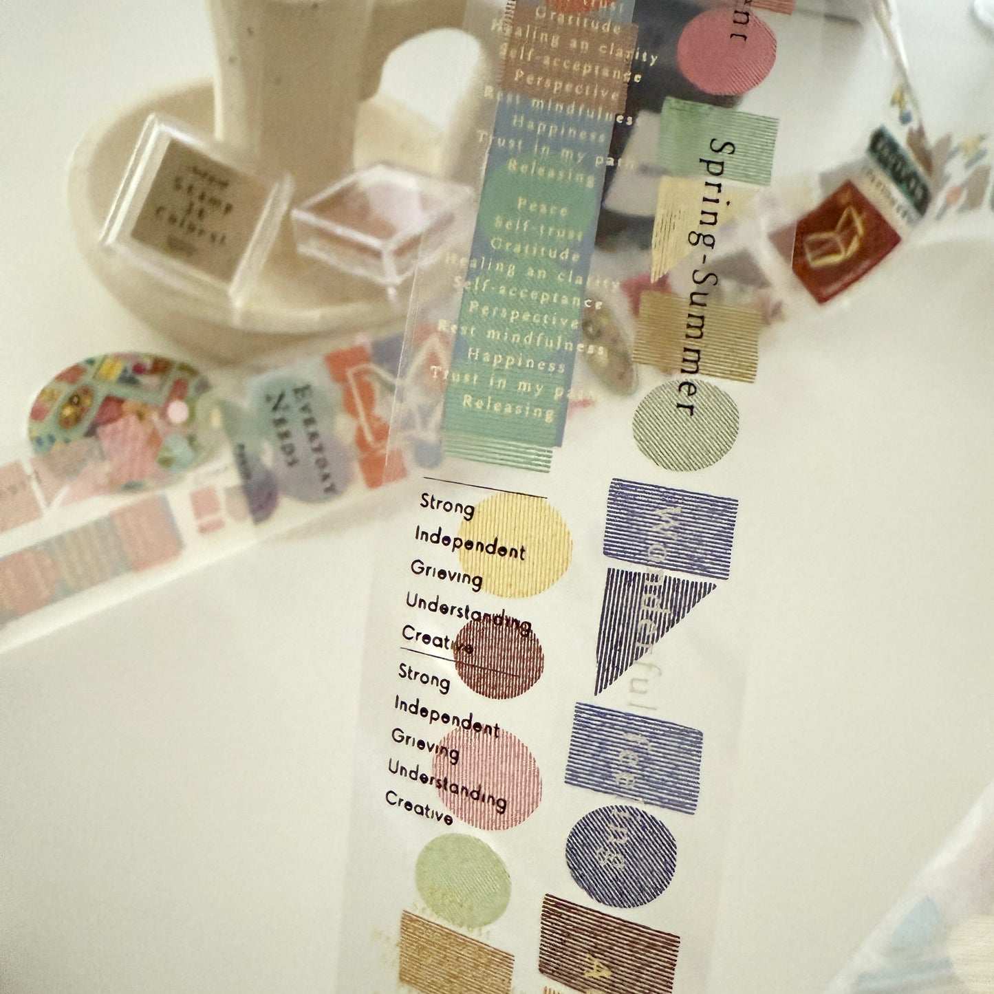 A kind of café NEW Happy Elements PET Tape | Revisit ver.