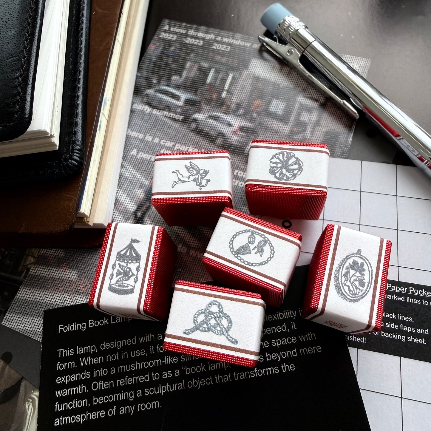 Kurukynki Loop & Lantern Pocket Relics Mini Stamps / 6 Designs