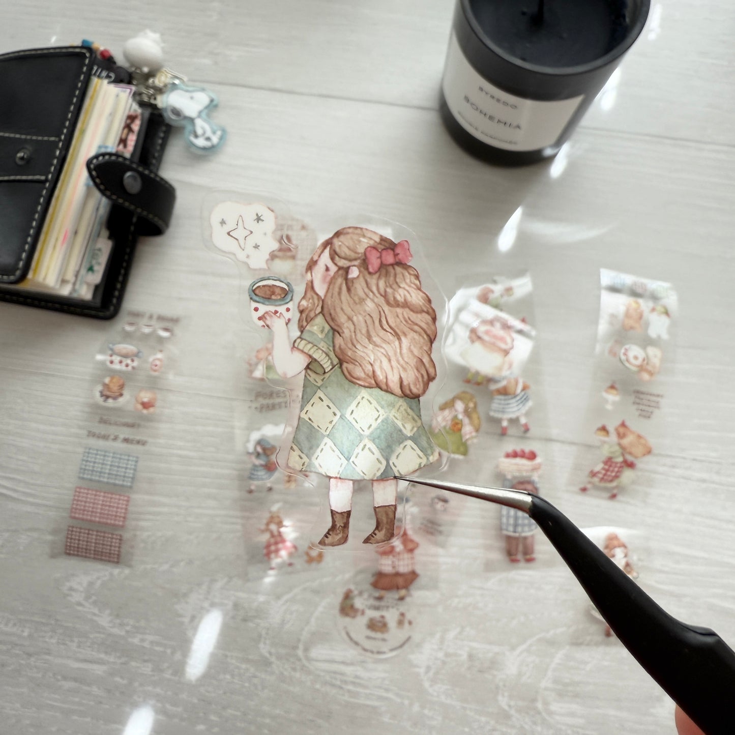 Sho LIttlehappiness Forest Party Kiss-cut Sticker Roll