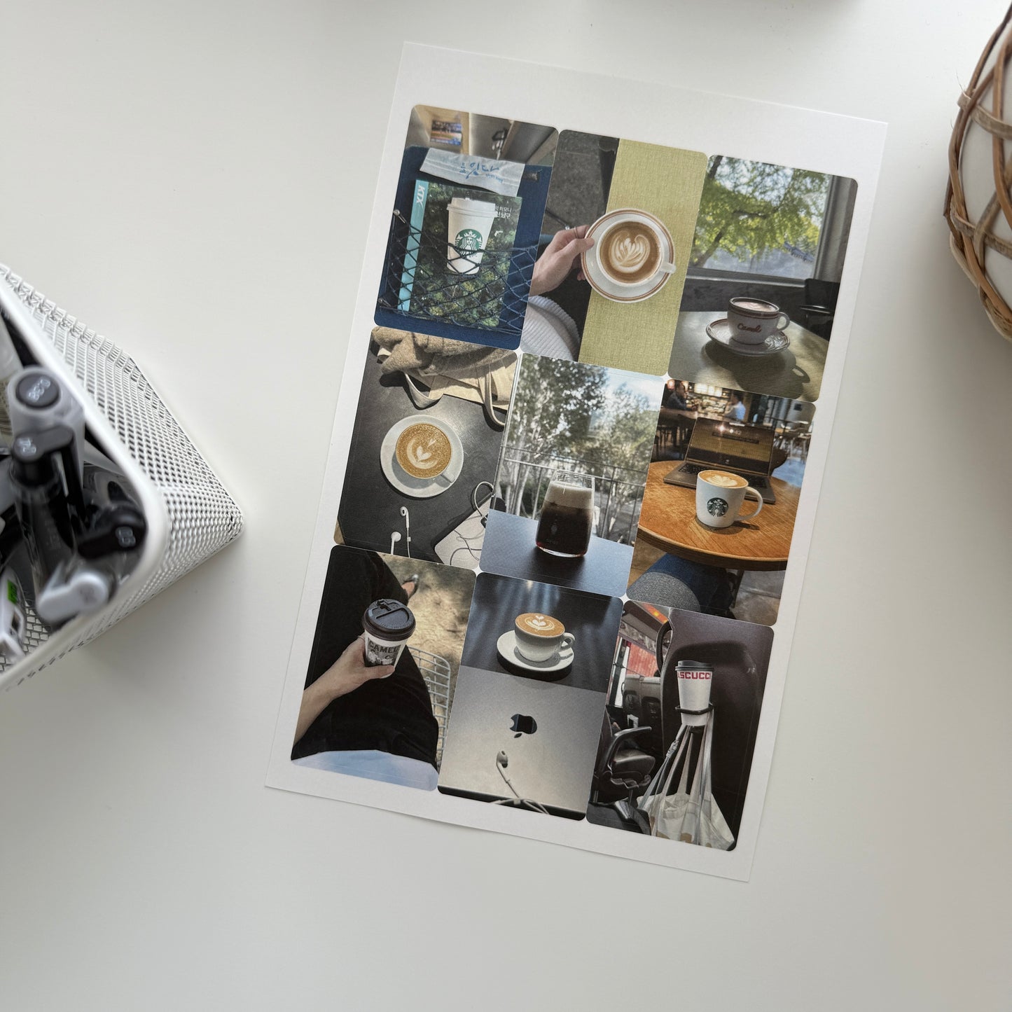 Kmmile Large Coffee Sticker Sheet (4)