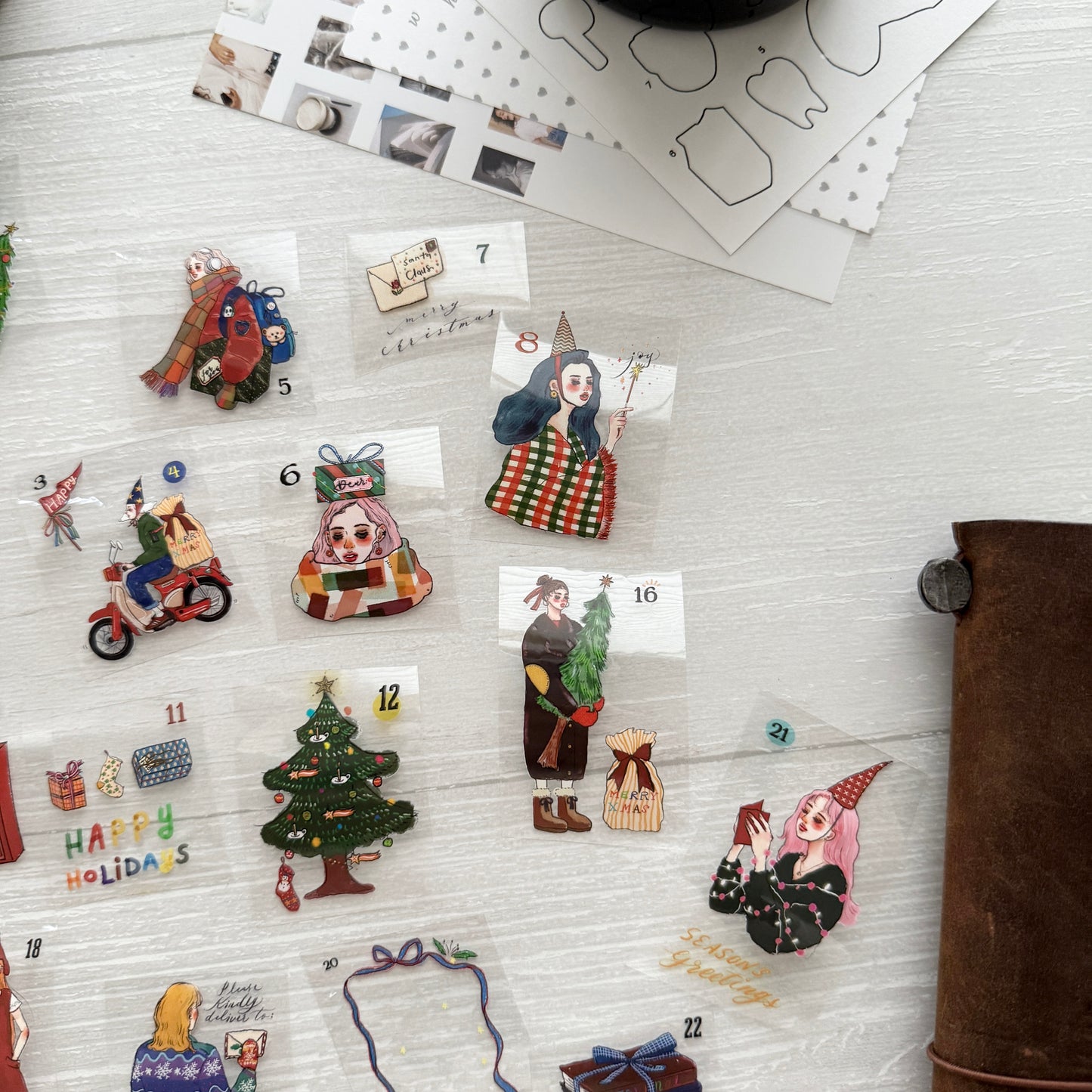 La Dolce Vita Let's Countdown Together 2025 Christmas PET Tape