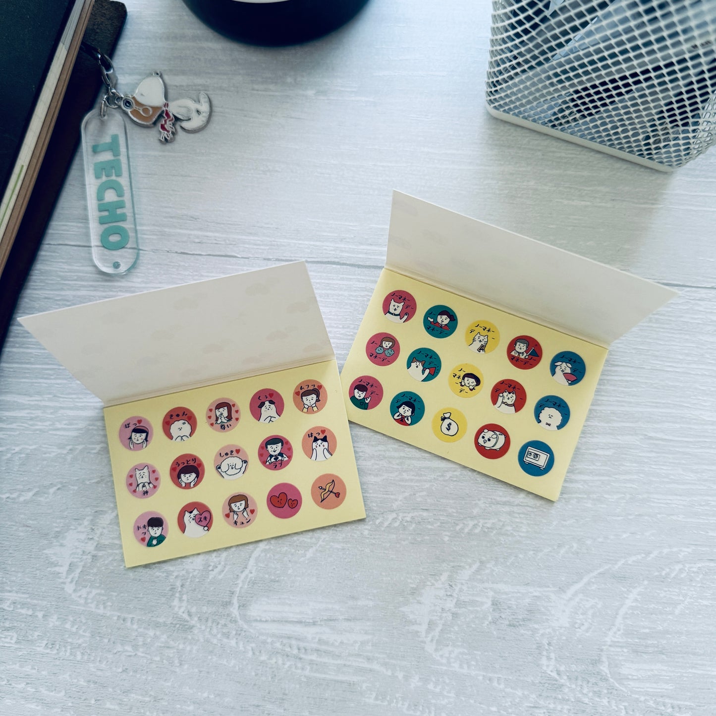 Expression Sticker Book / 2 Designs