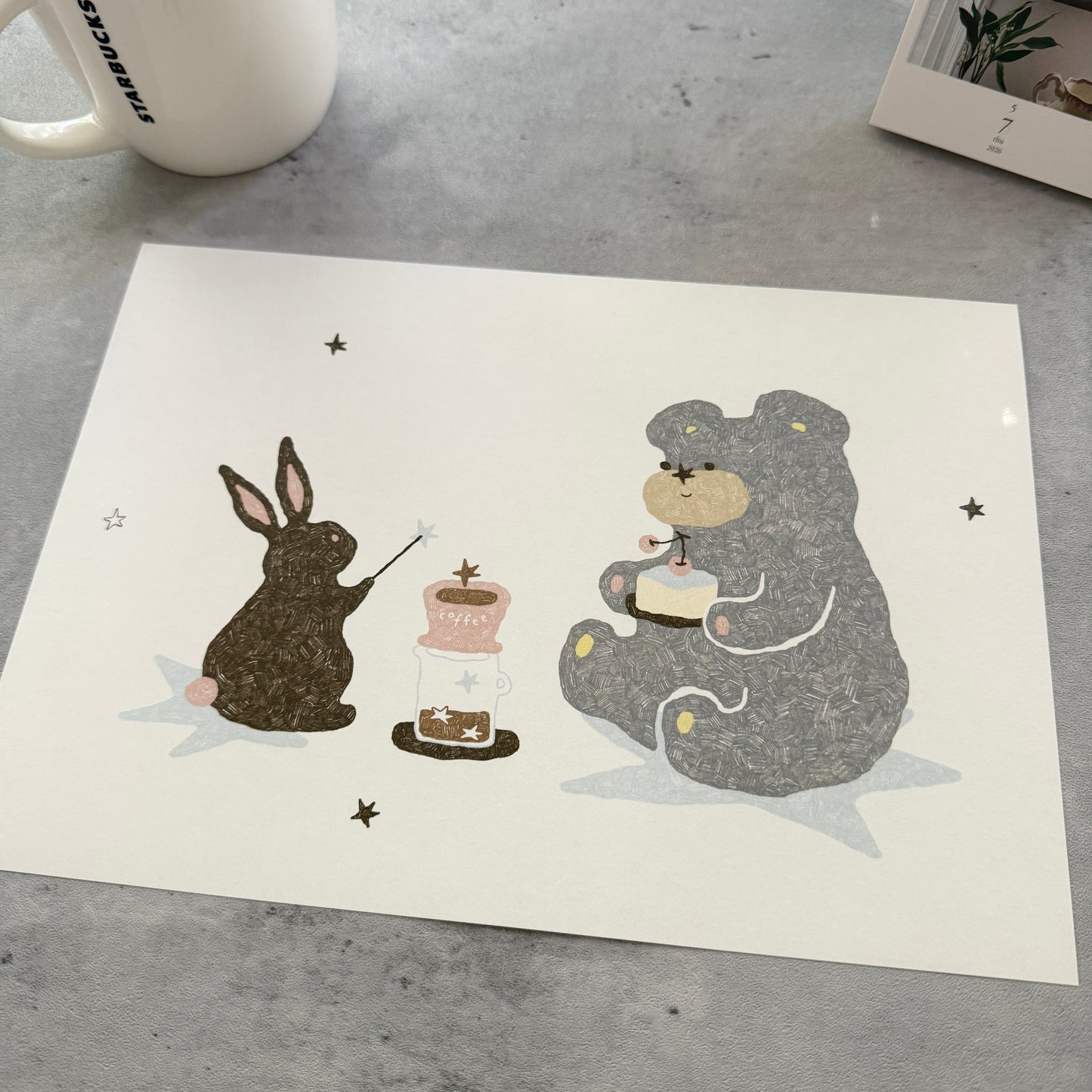 Bighands Moment Series Art Print / Brewing Magic