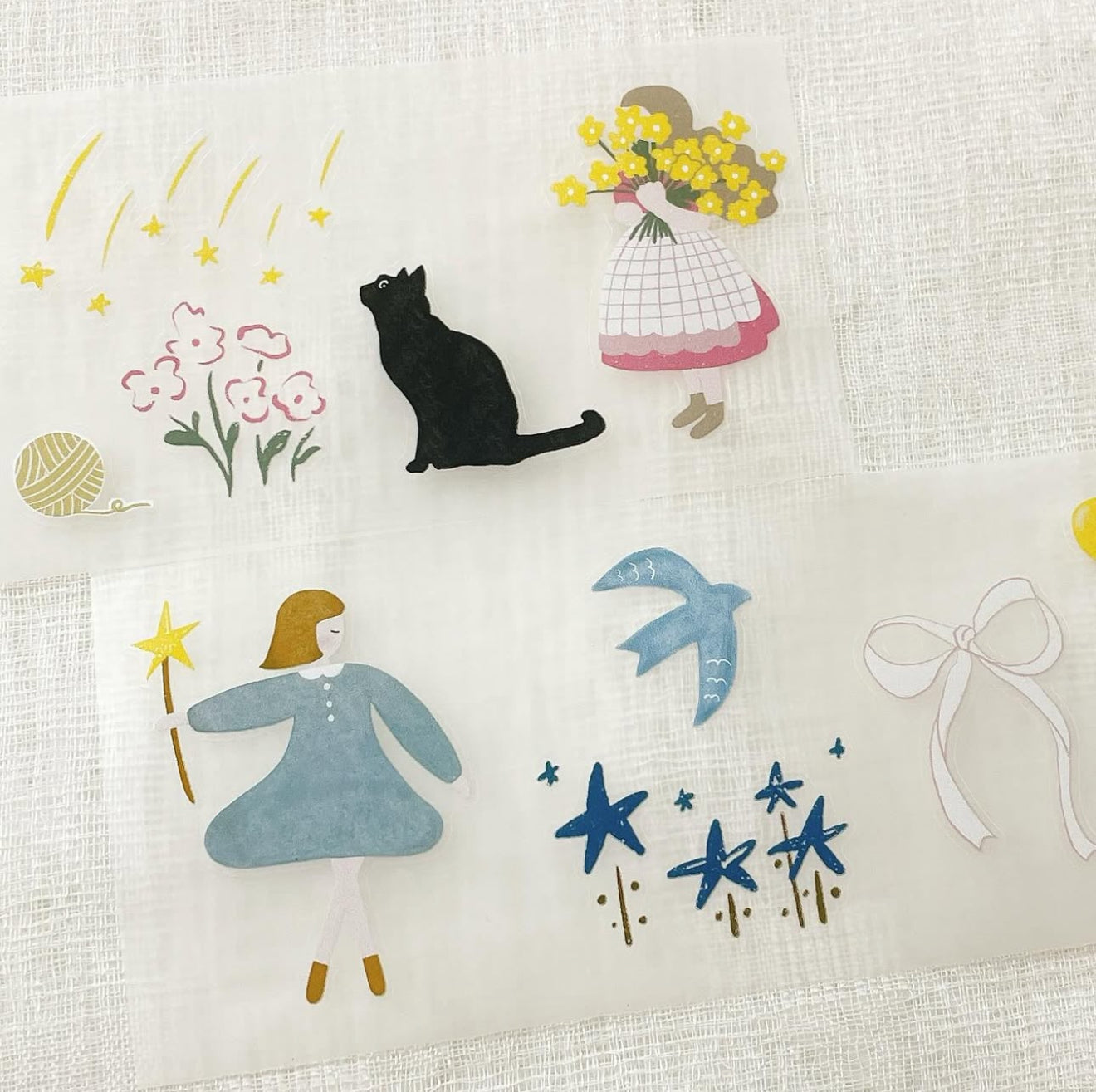 63penhouse x Hairmo Little Romance Die-cut PET Sticker Roll