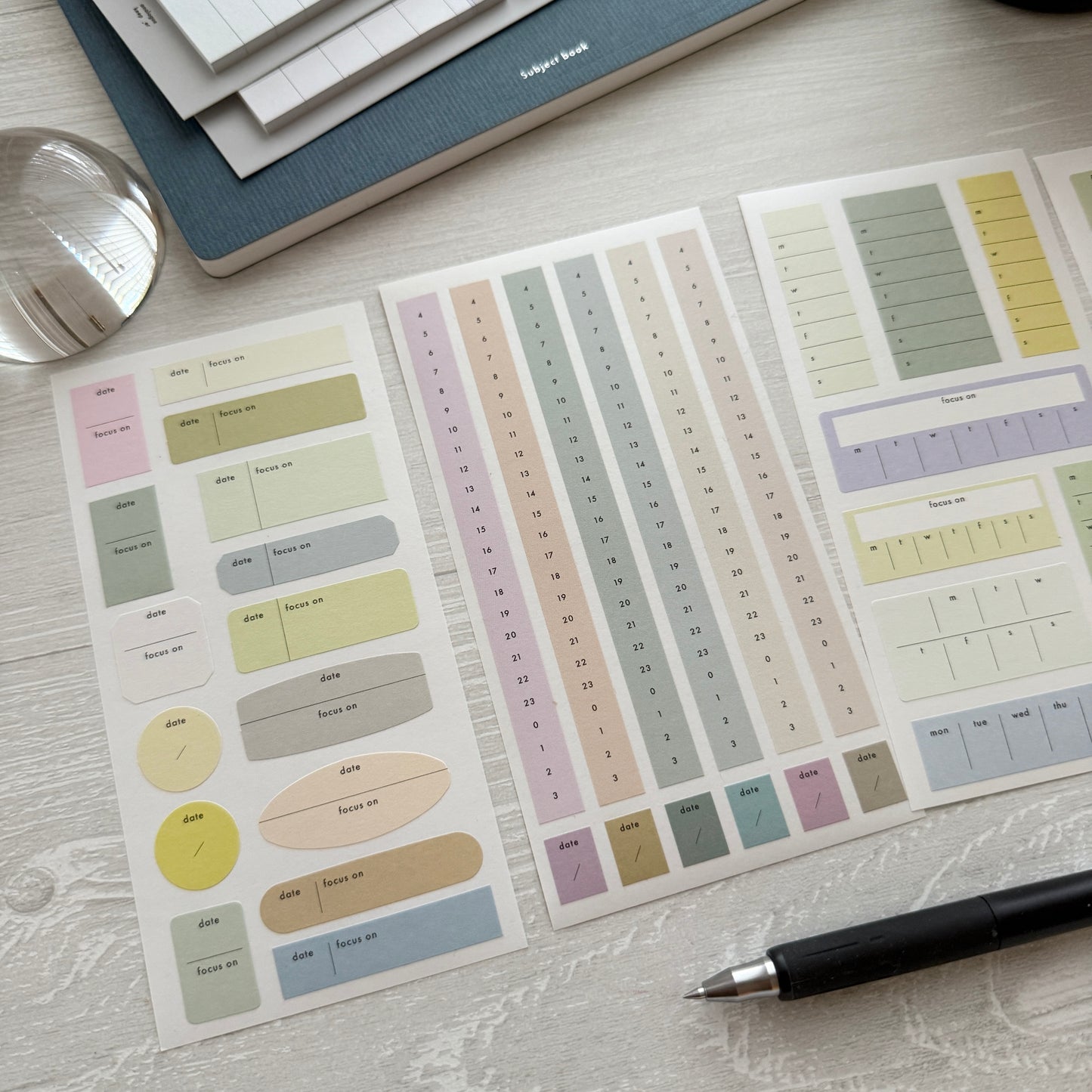 Analogue Keeper 2025 NEW Beginning Sticker Set / 4 Designs