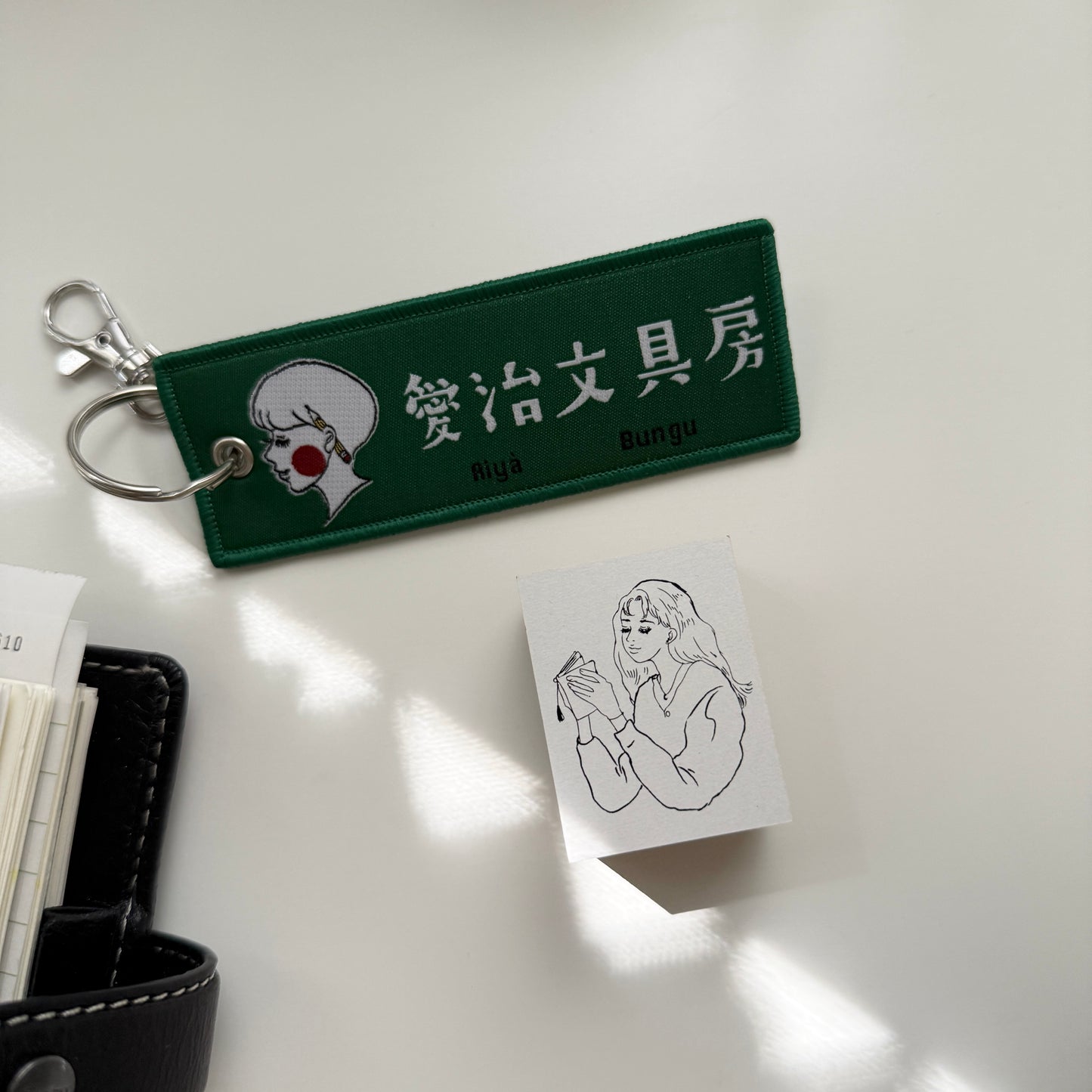 La Dolce Vita Beautiful Girl Rubber Stamp / 4 Designs
